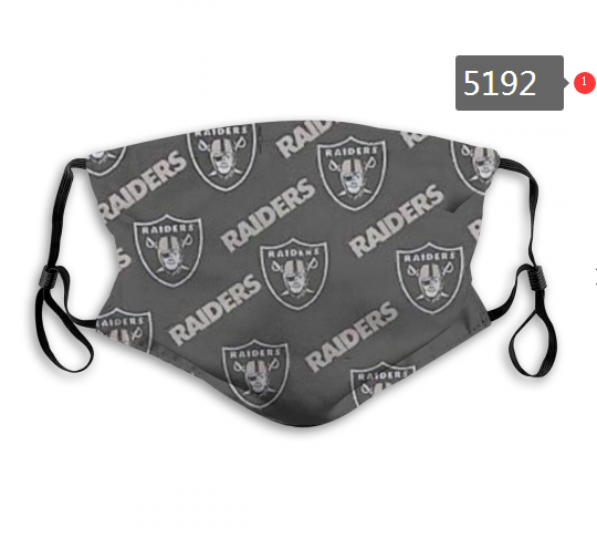 NFL Oakland Raiders #4 Dust mask with filter